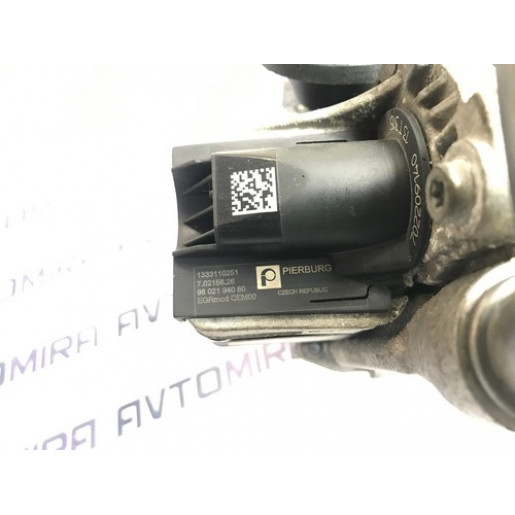Клапан EGR Ford Focus 3 1.6TDCI 2011-2017 9802194080